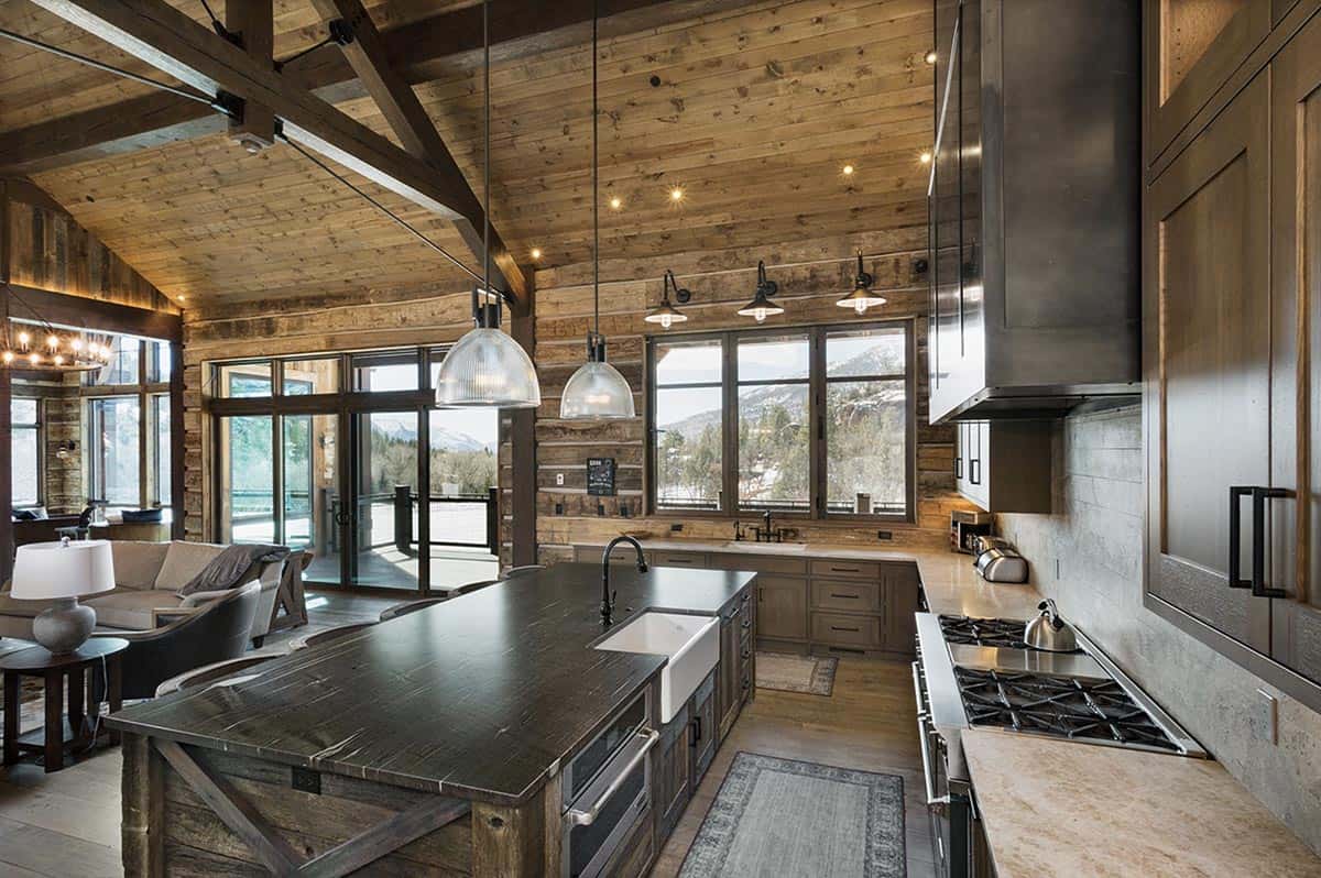rustic kitchen