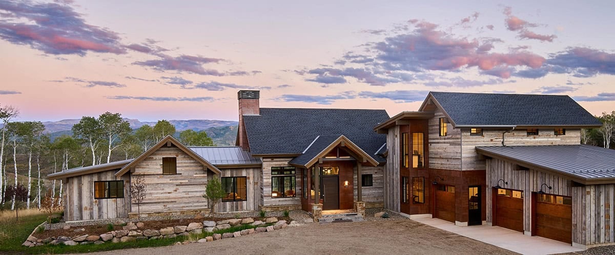 mountain home exterior