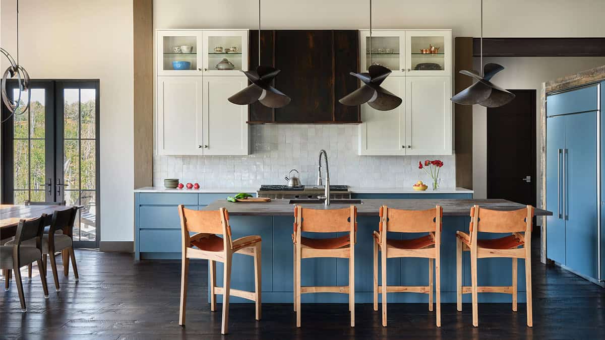 modern rustic kitchen