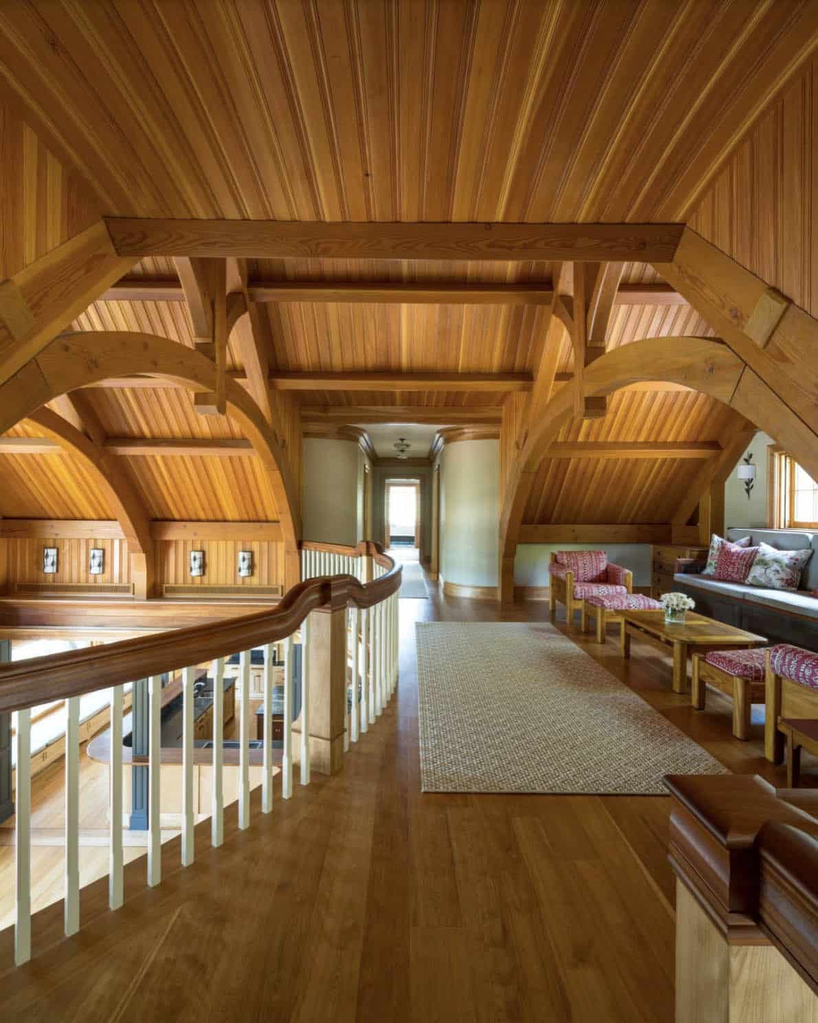 traditiional style balcony