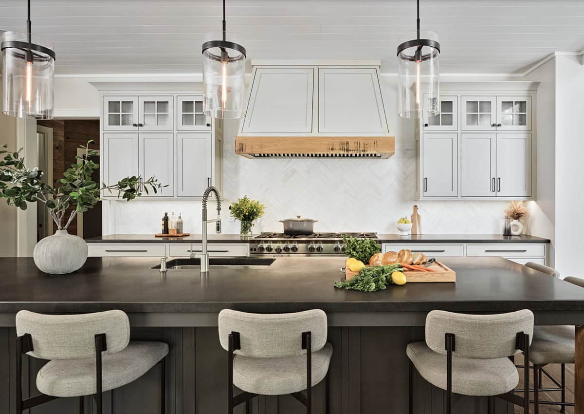 rustic modern kitchen