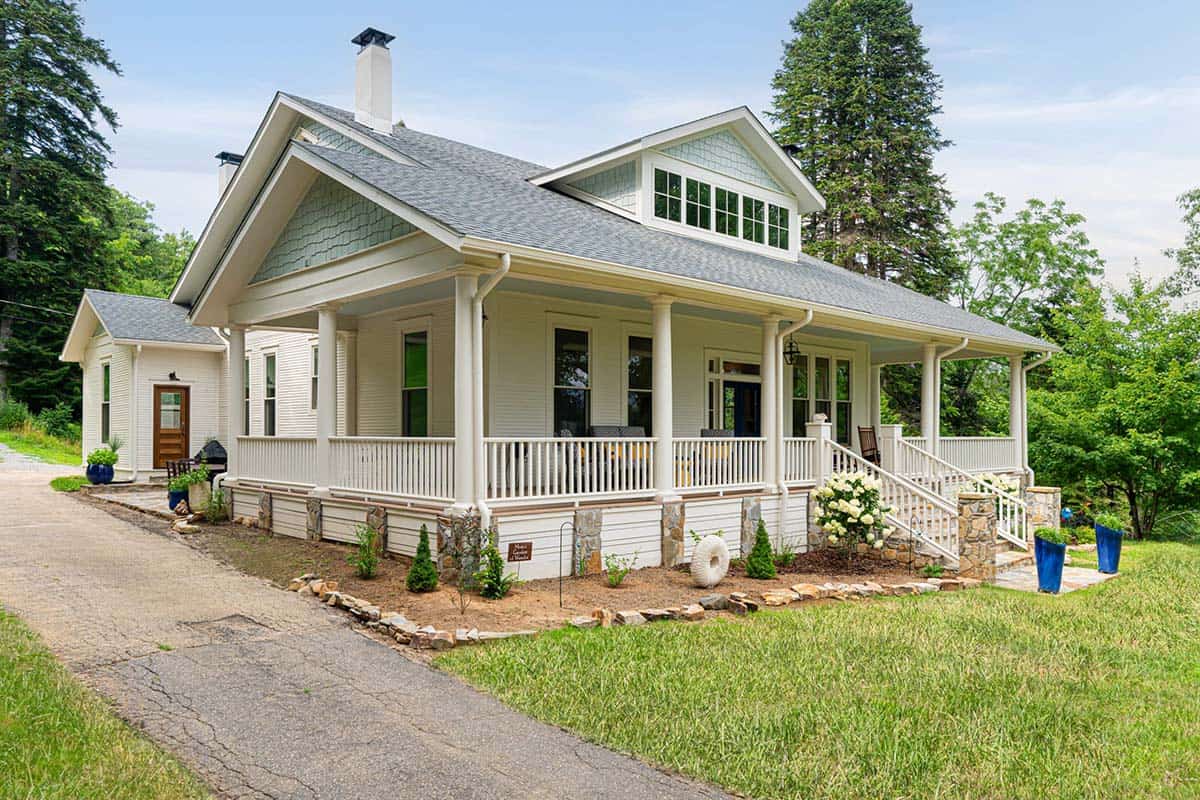 alpine farmhouse exterior