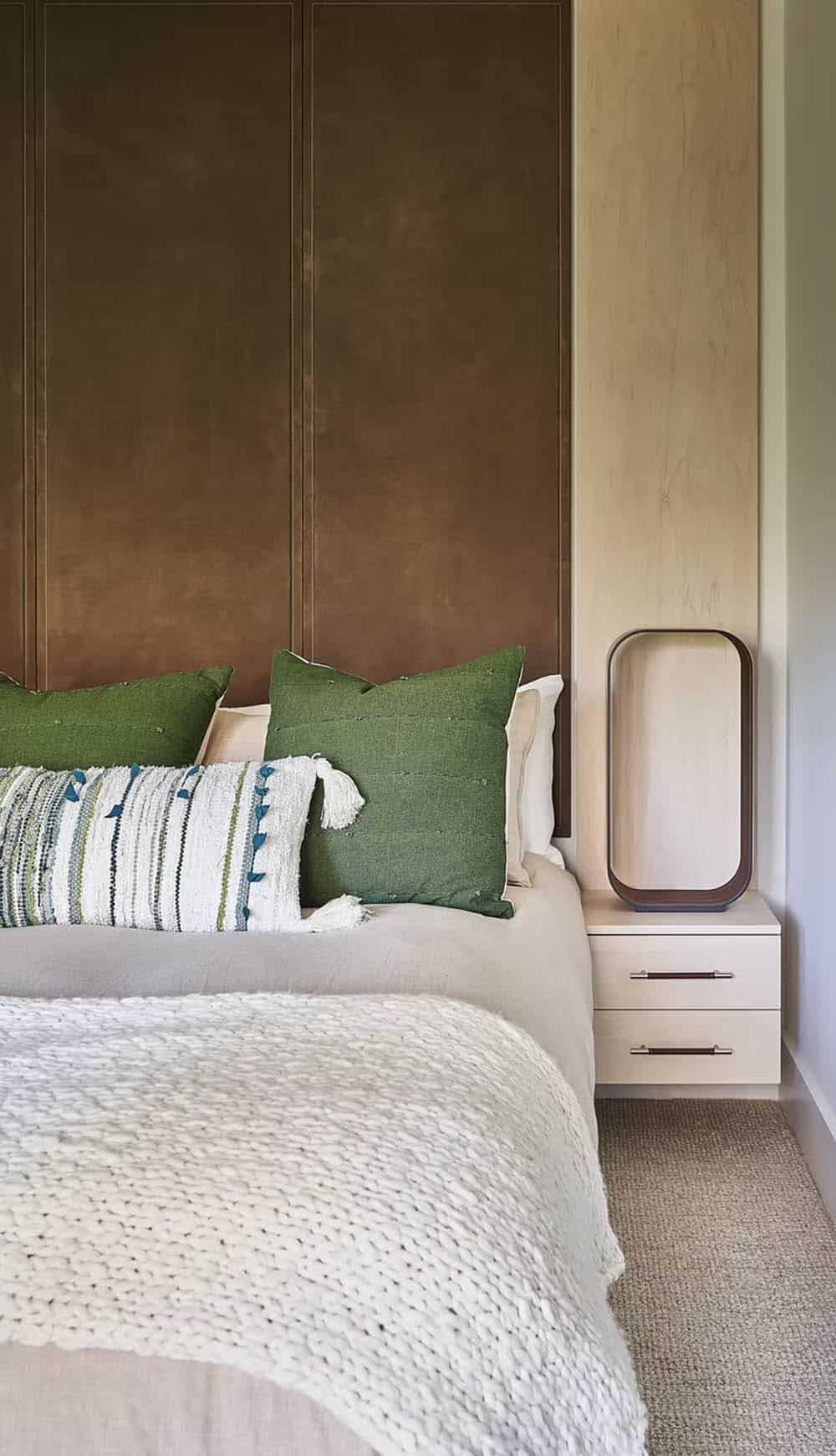 rustic modern bedroom