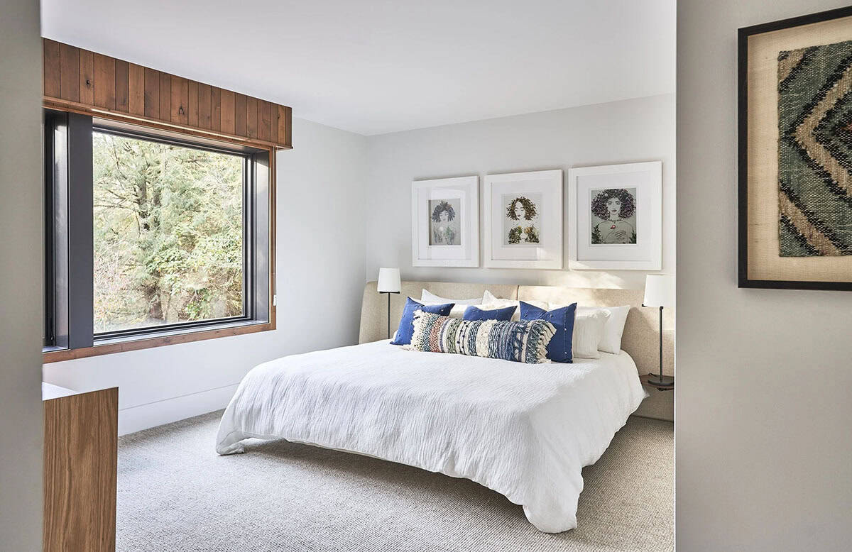 rustic modern bedroom