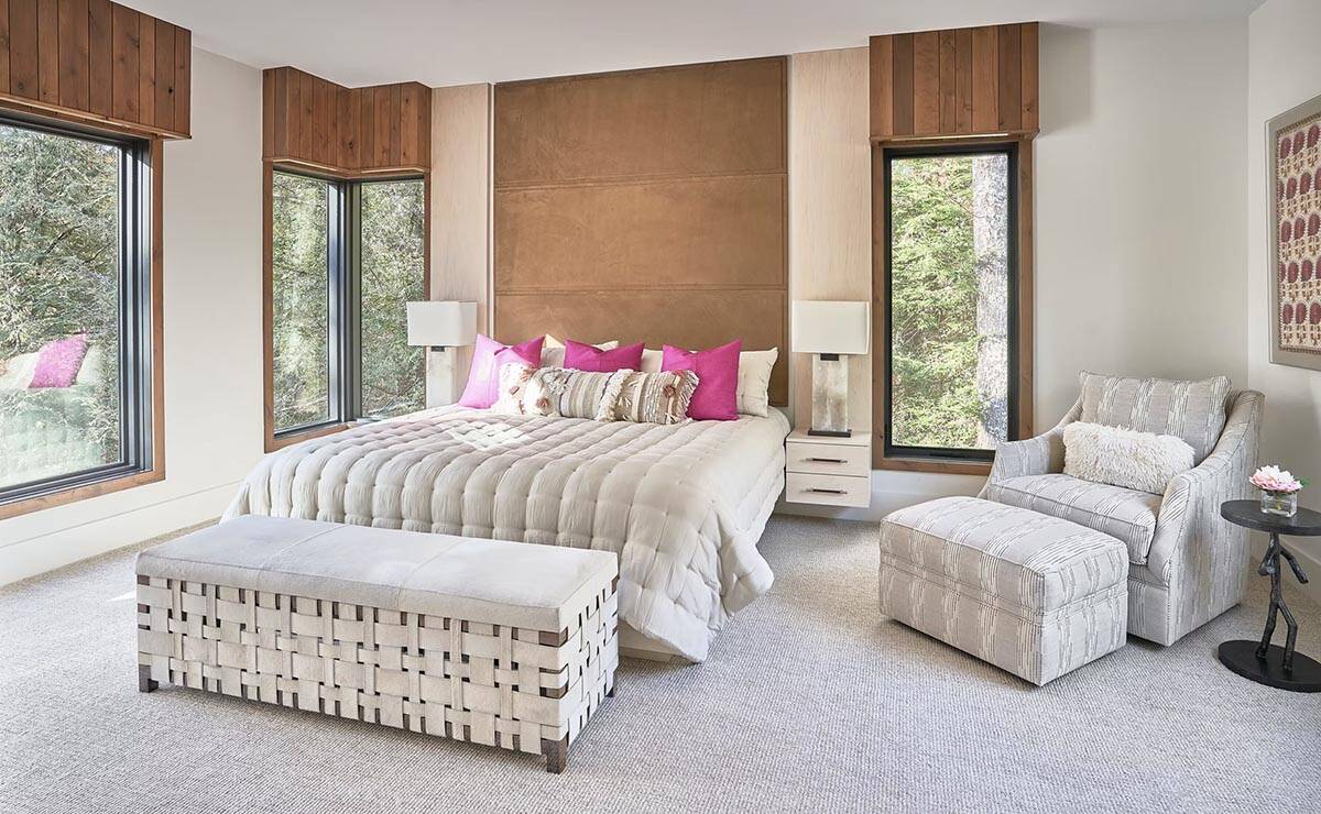 rustic modern bedroom