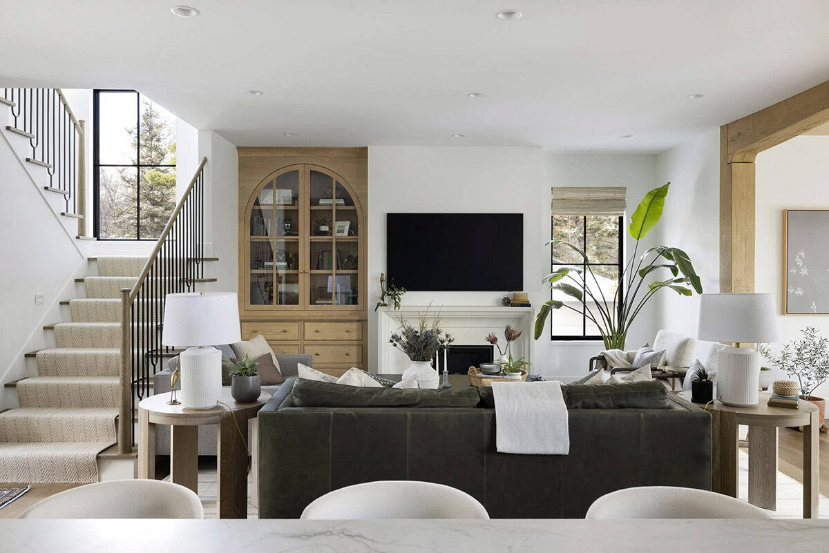 contemporary living room