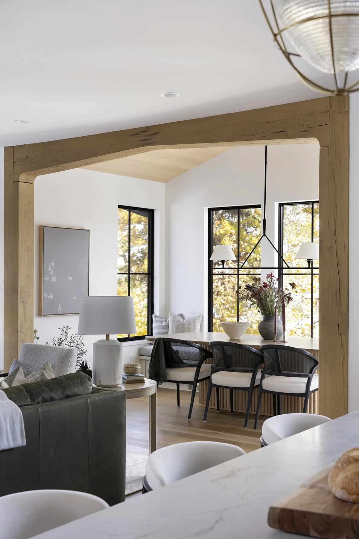 contemporary dining room
