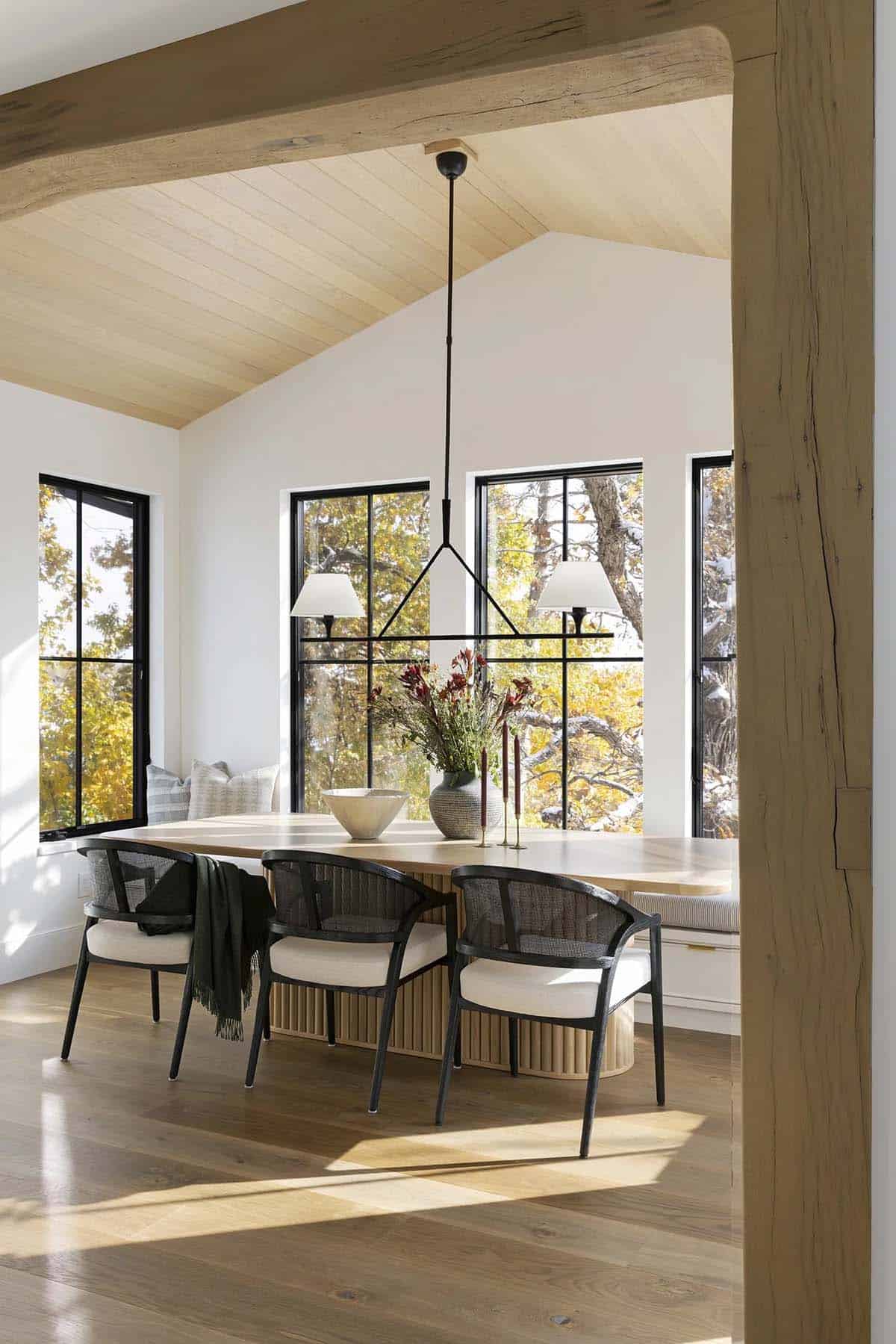 contemporary dining room