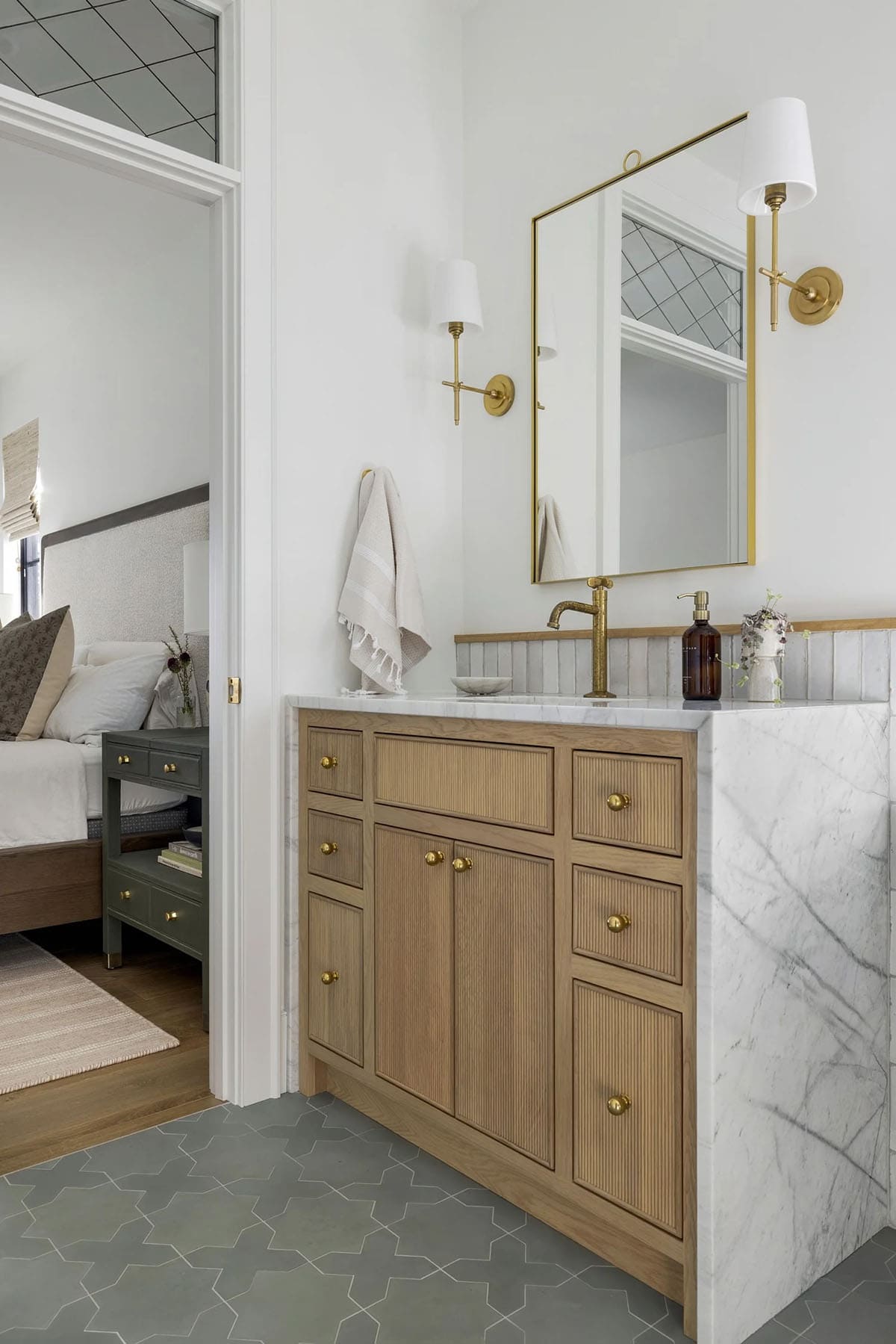 contemporary bathroom vanity