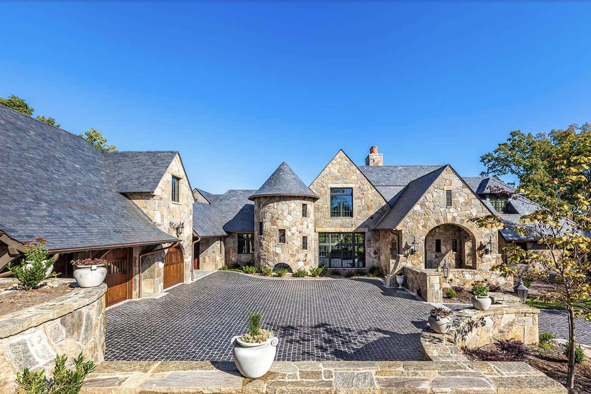 european-inspired home exterior