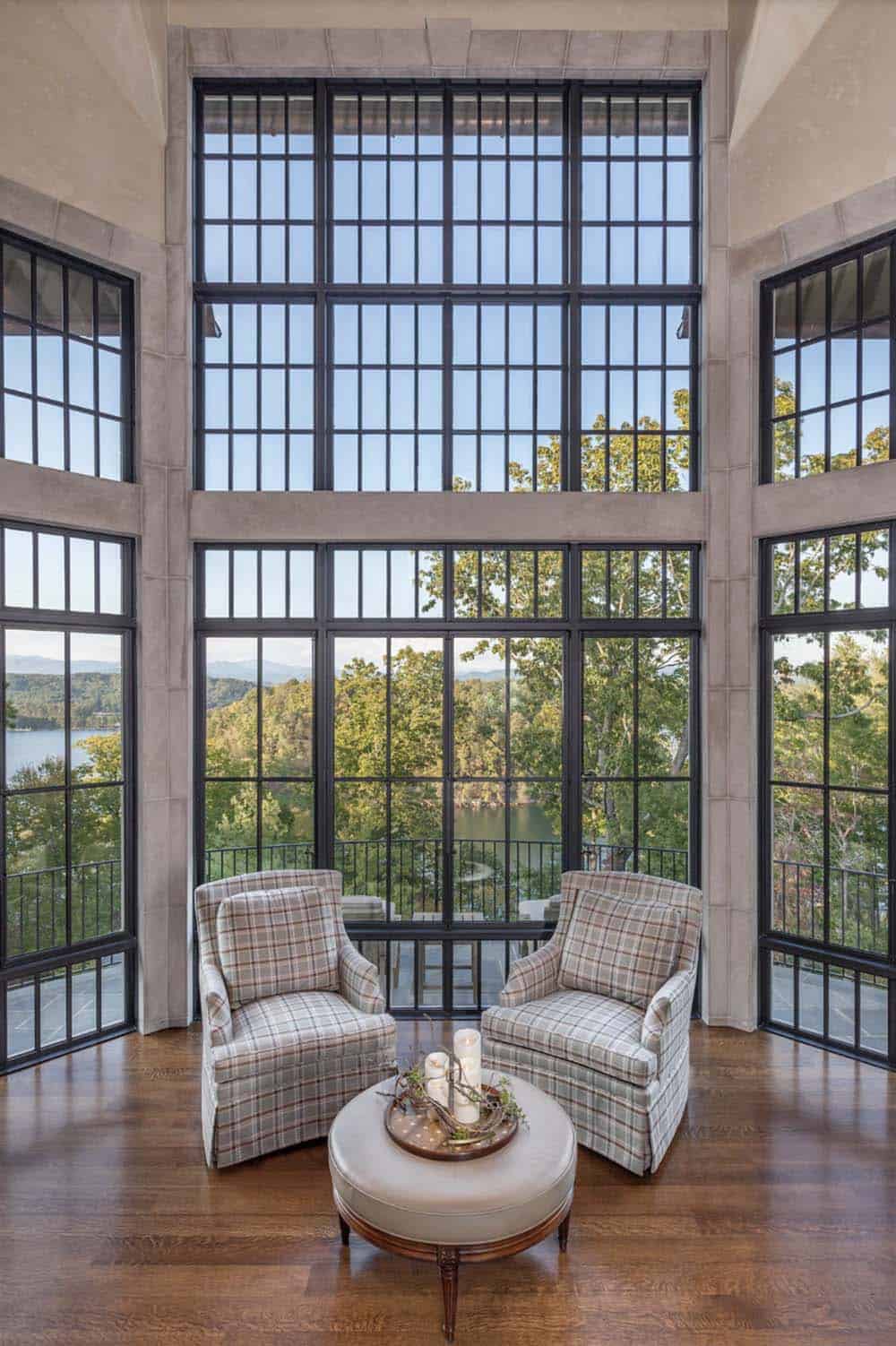 Transitional Living Room