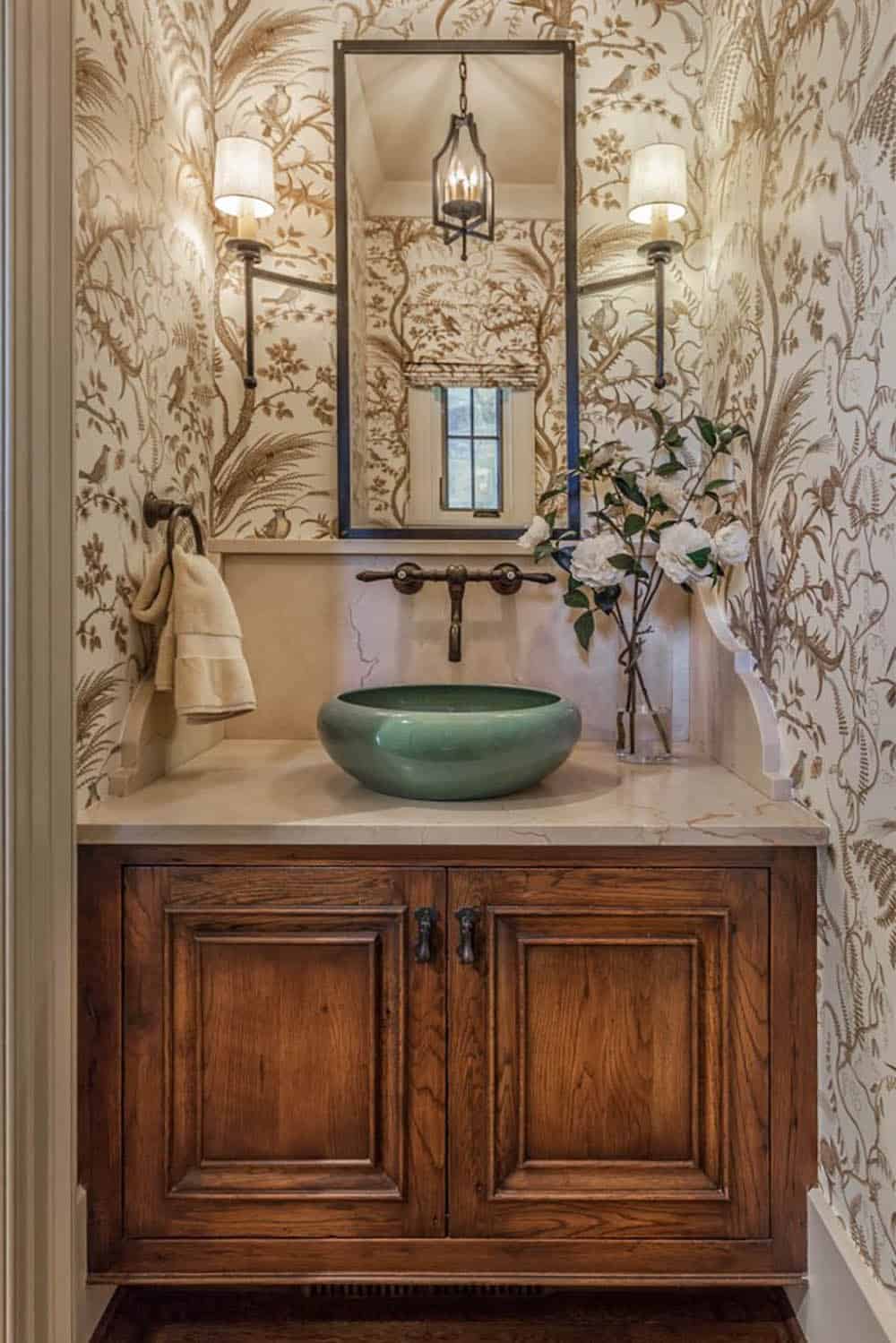 Rustic Powder Room