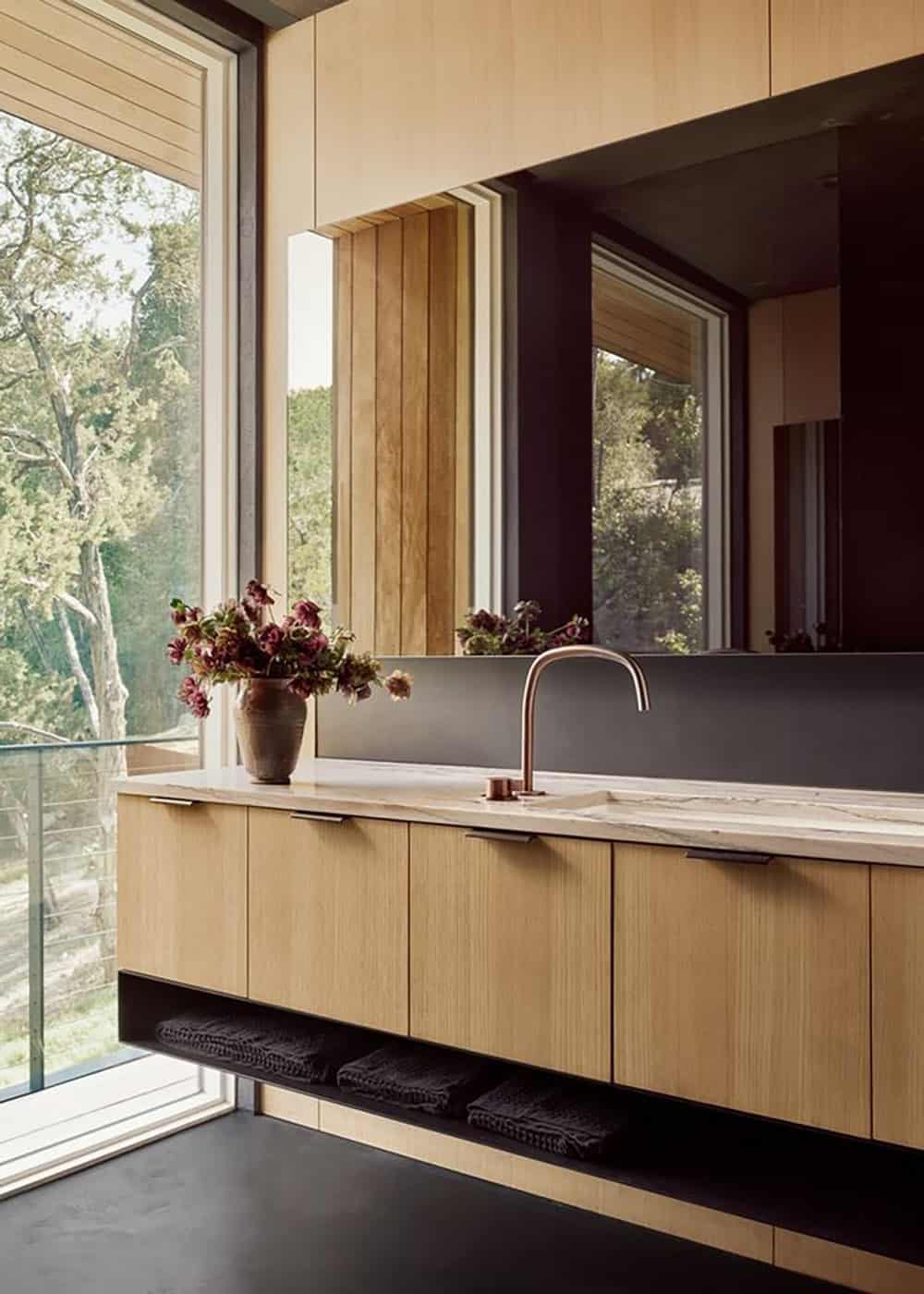 modern bathroom vanity