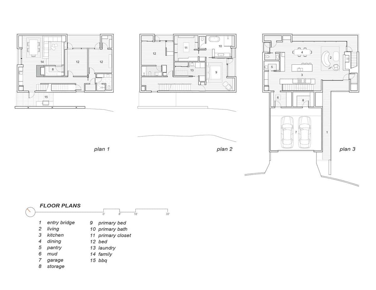 modern home floor plans