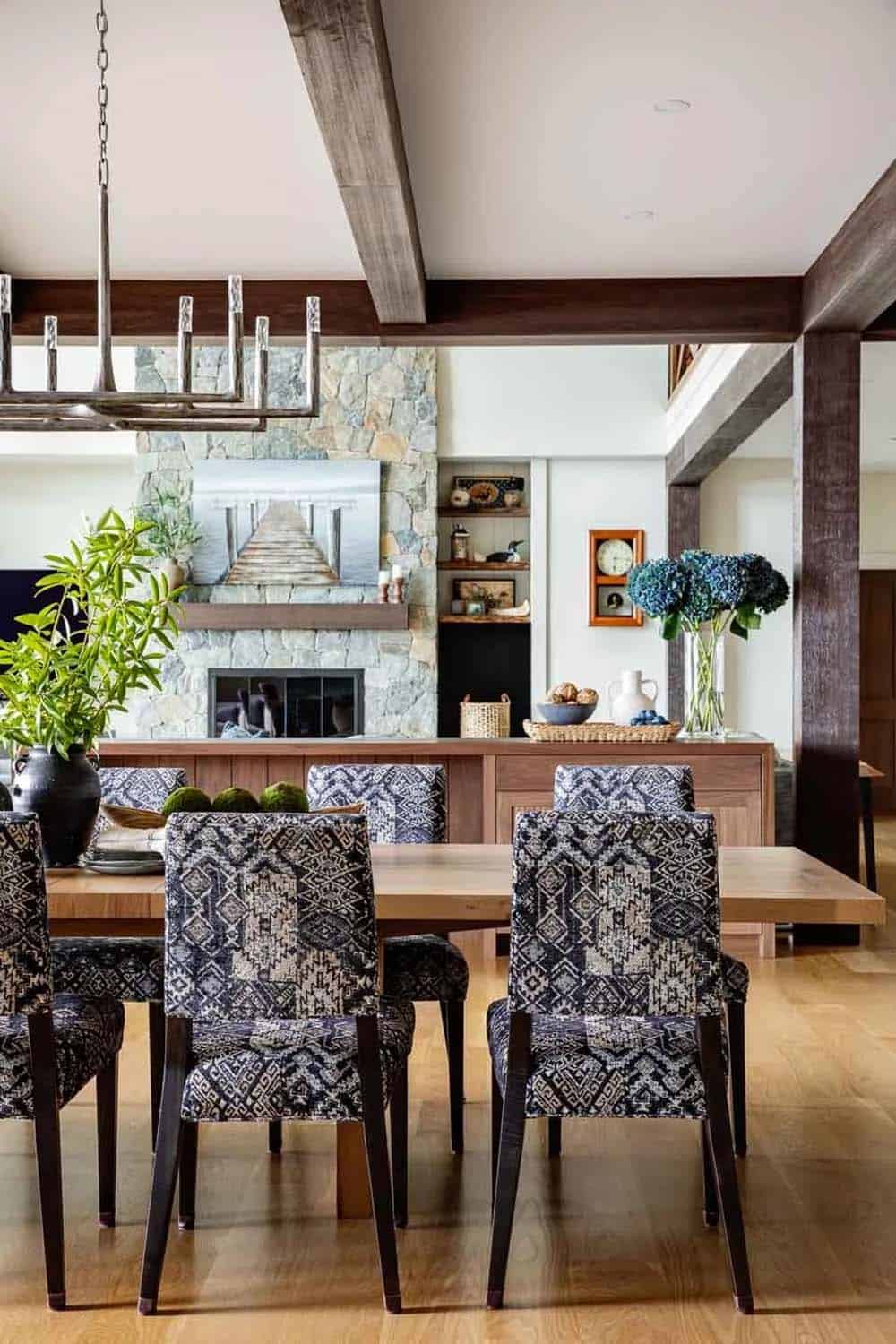 contemporary dining room