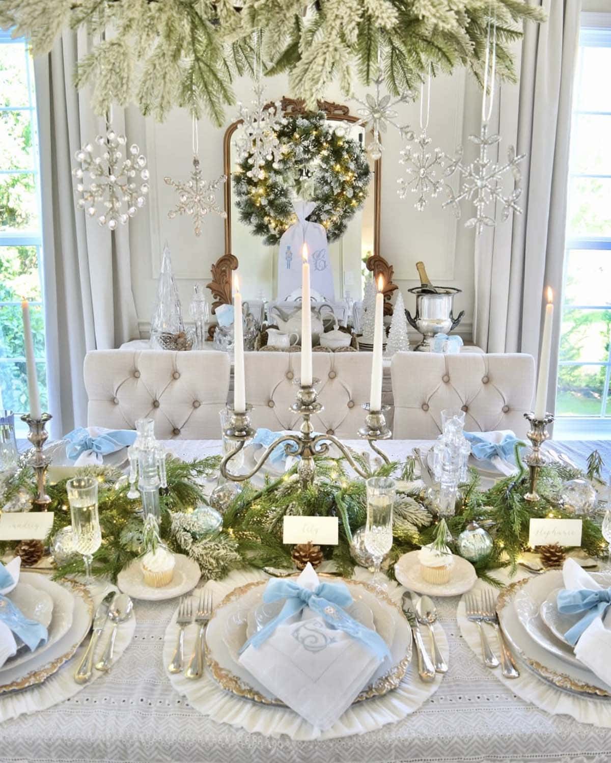 nutcracker inspired tablescape for christmas