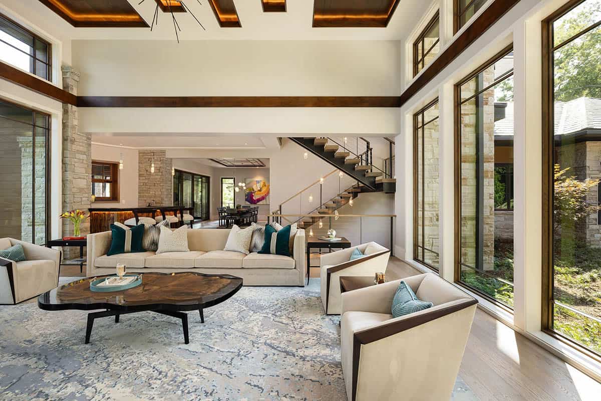 contemporary living room