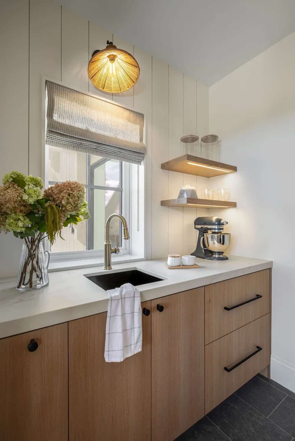 modern kitchen sink wall