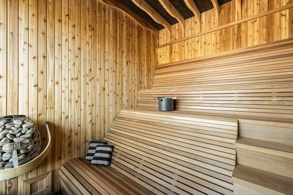 modern sauna