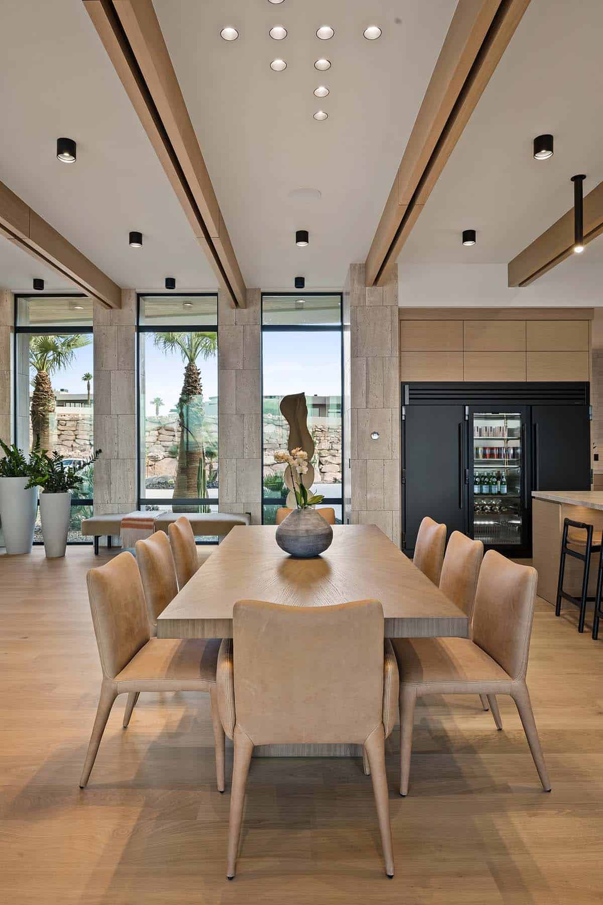 modern dining room