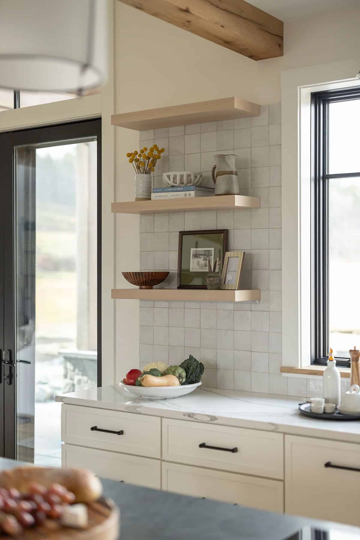 modern mountain style kitchen