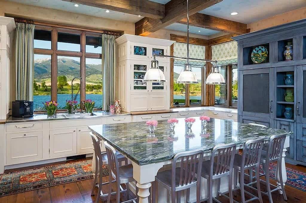 modern rustic kitchen