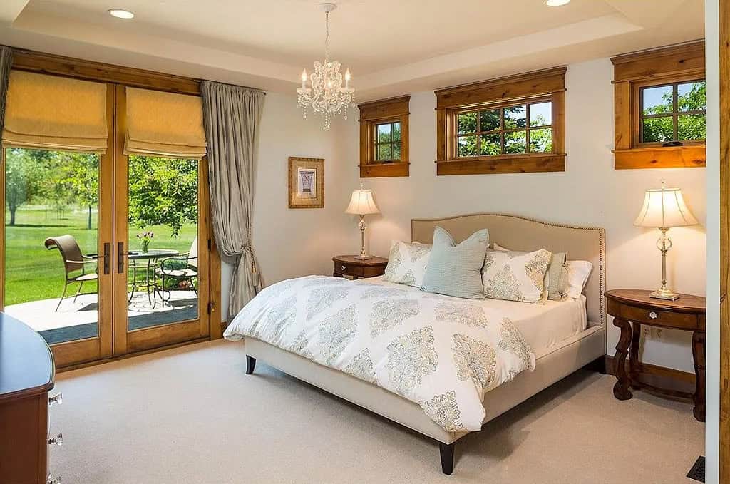 modern rustic bedroom