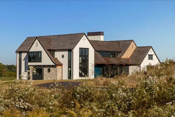featured posts image for Inside a modern Tudor home with breathtaking prairie views in Minnesota