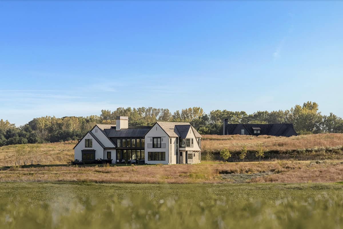 Modern Tudor Home Exterior