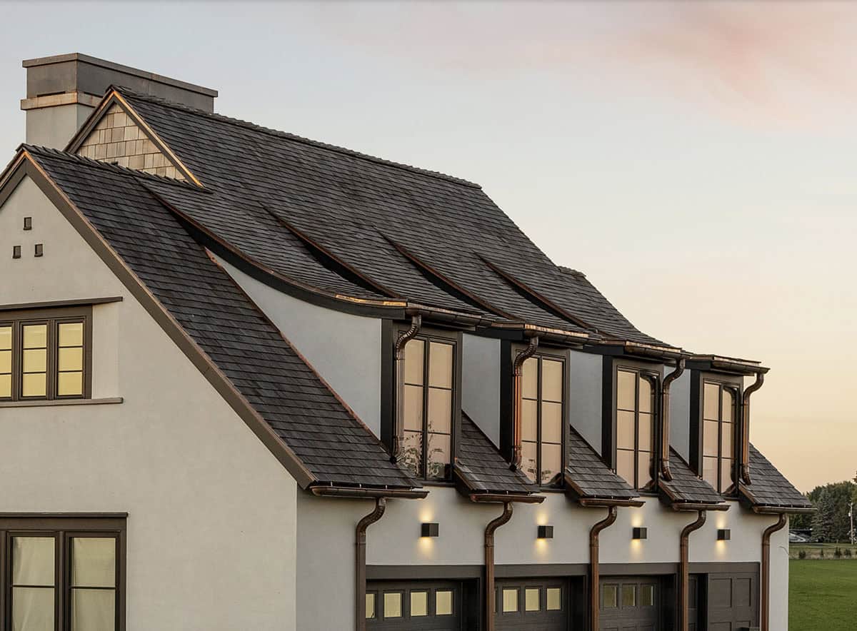 Modern Tudor Home Exterior