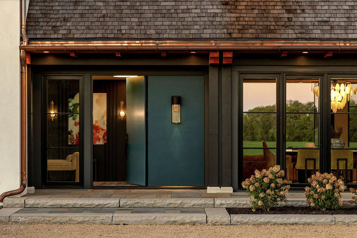 Modern Tudor Home Exterior