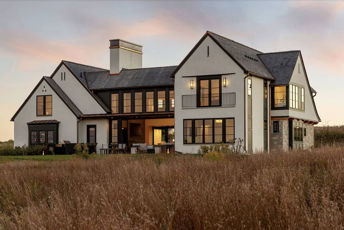 Modern Tudor Home Exterior