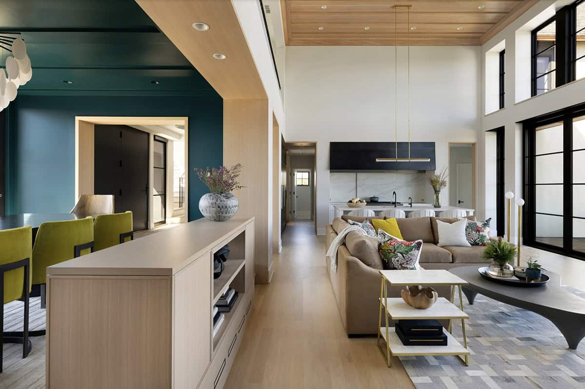 Transitional Living Room