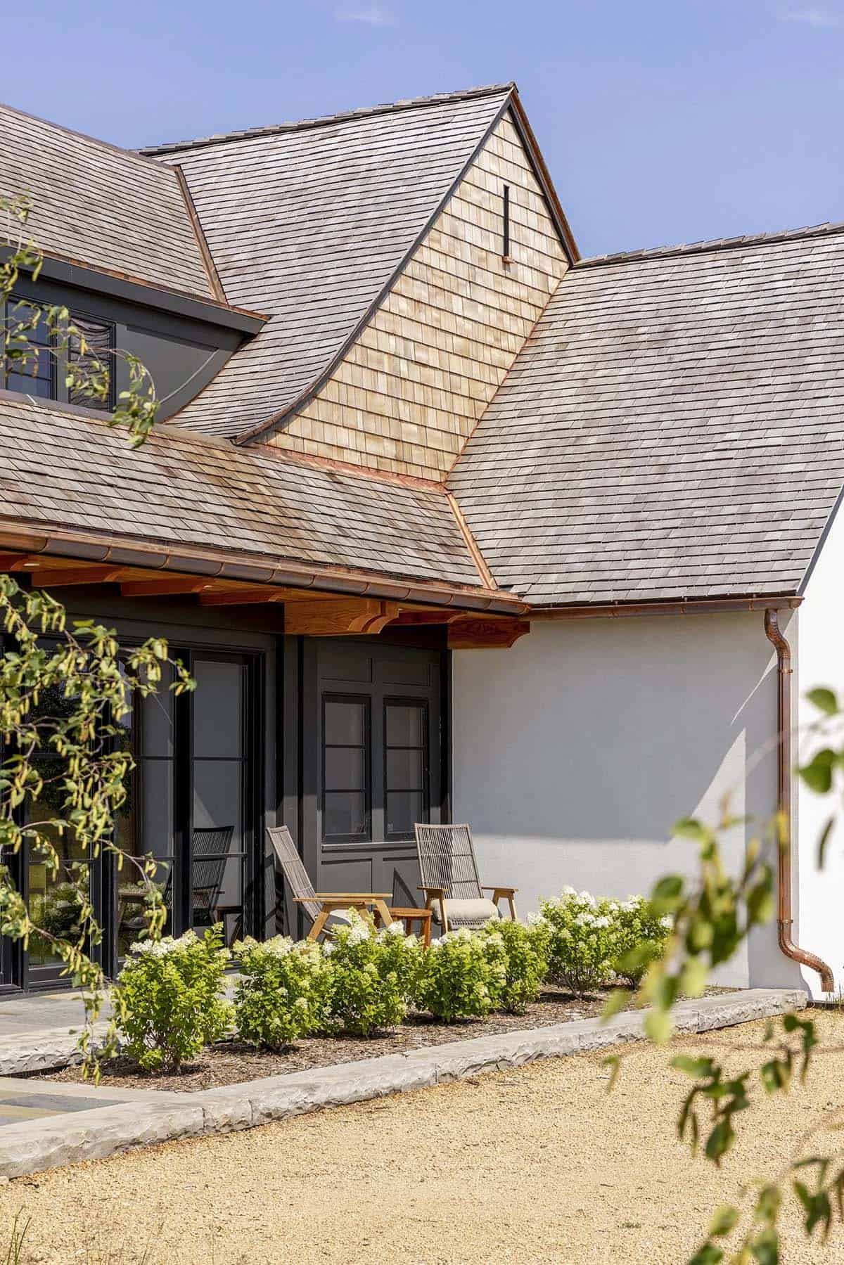 Modern Tudor Home Exterior