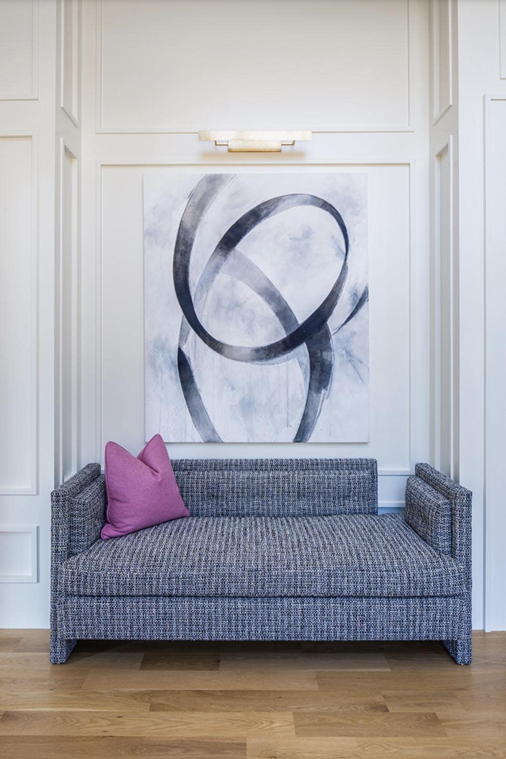 contemporary mountain home entry