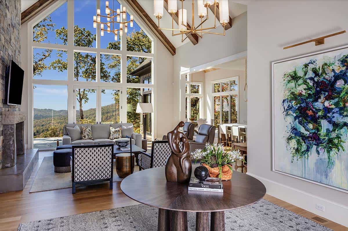 contemporary living room