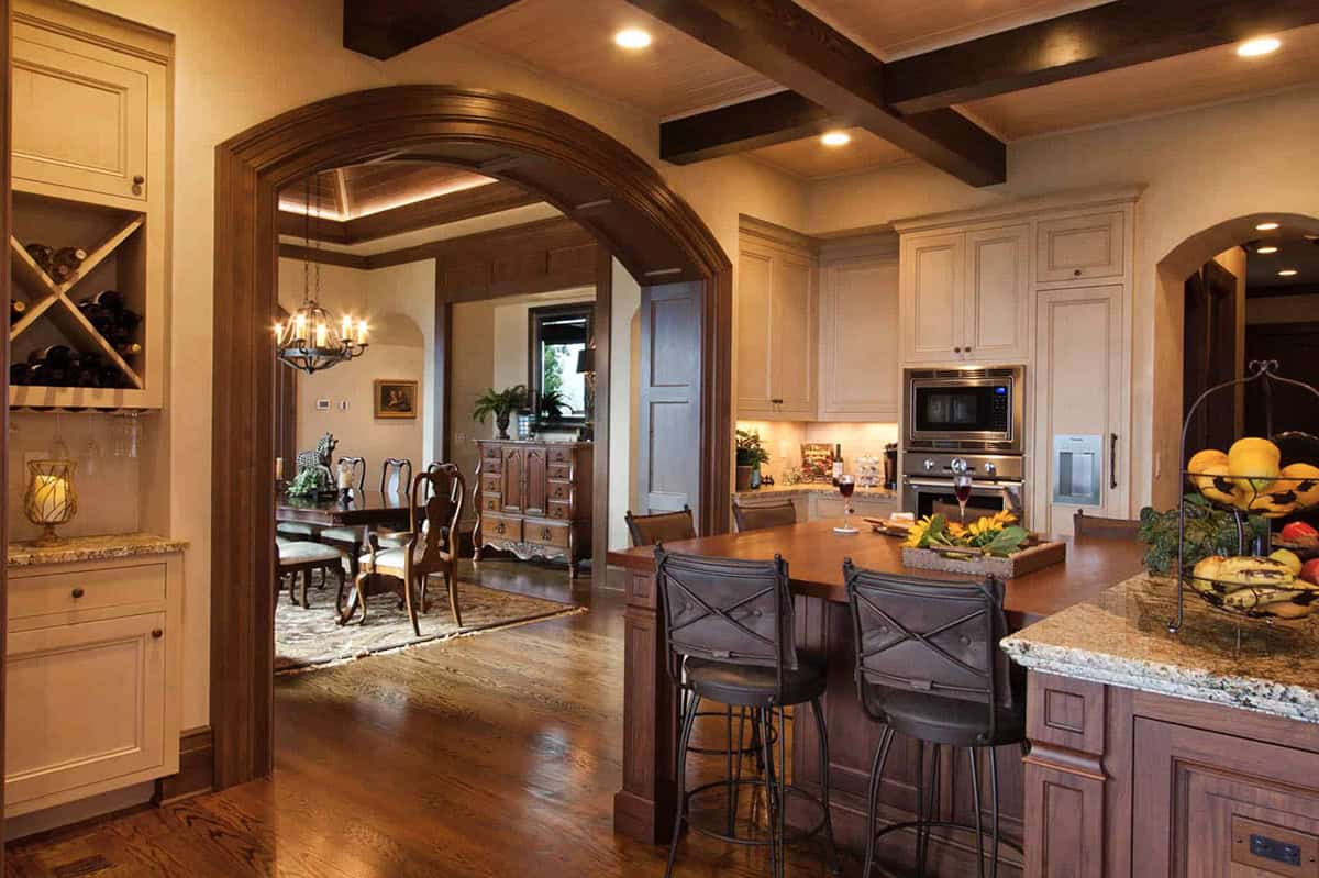 mountain rustic kitchen