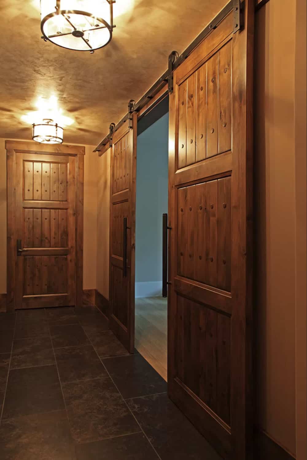 Rustic Hallway