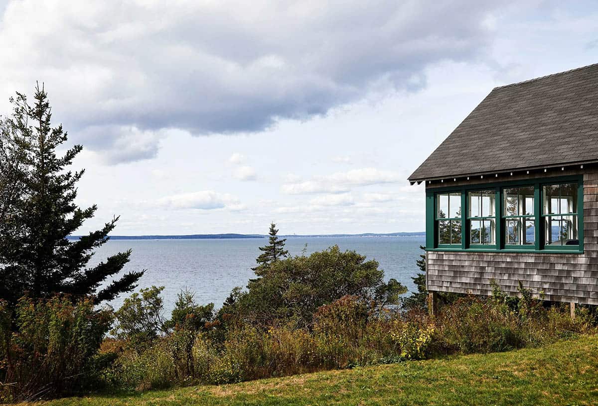 rustic cabin exterior