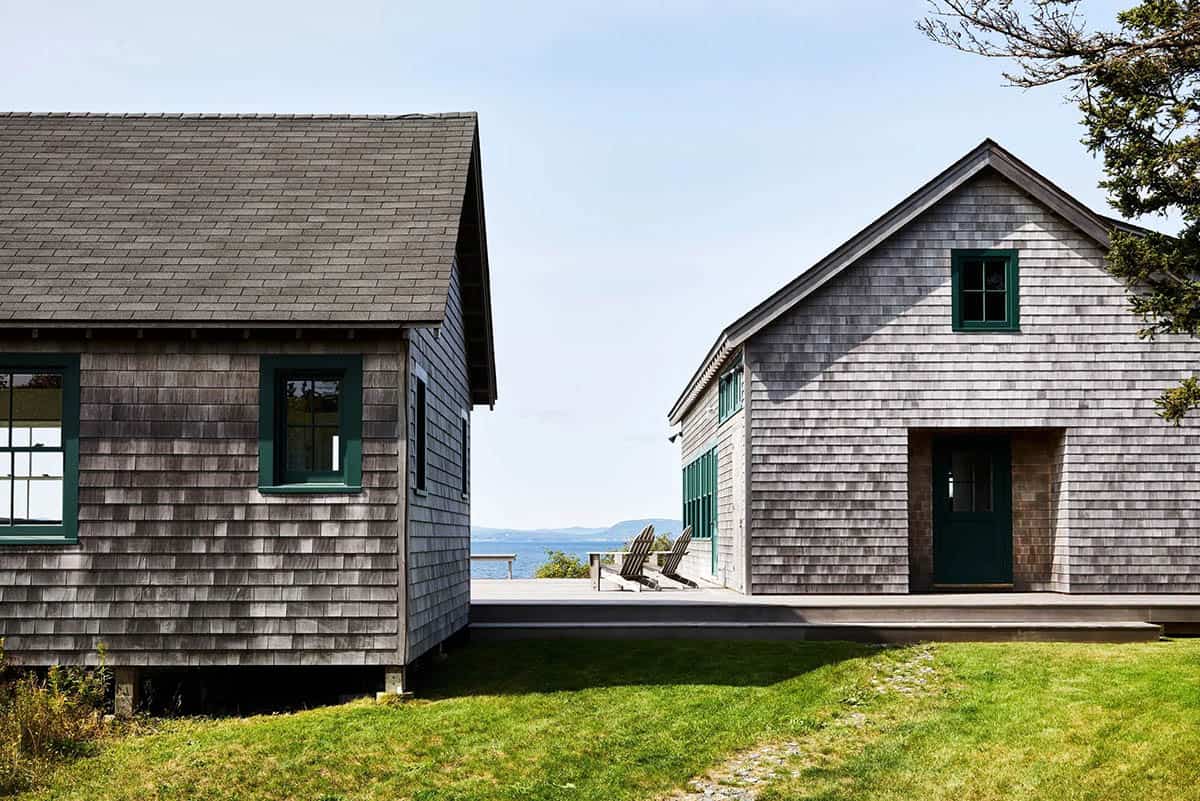 rustic cabin exterior