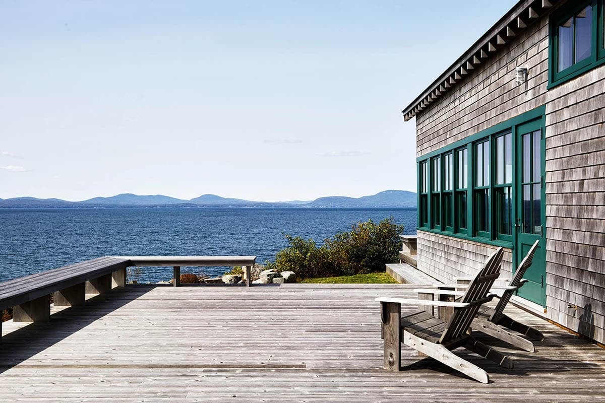 rustic cabin exterior