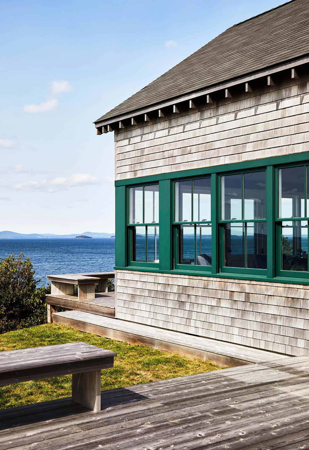 rustic cabin exterior