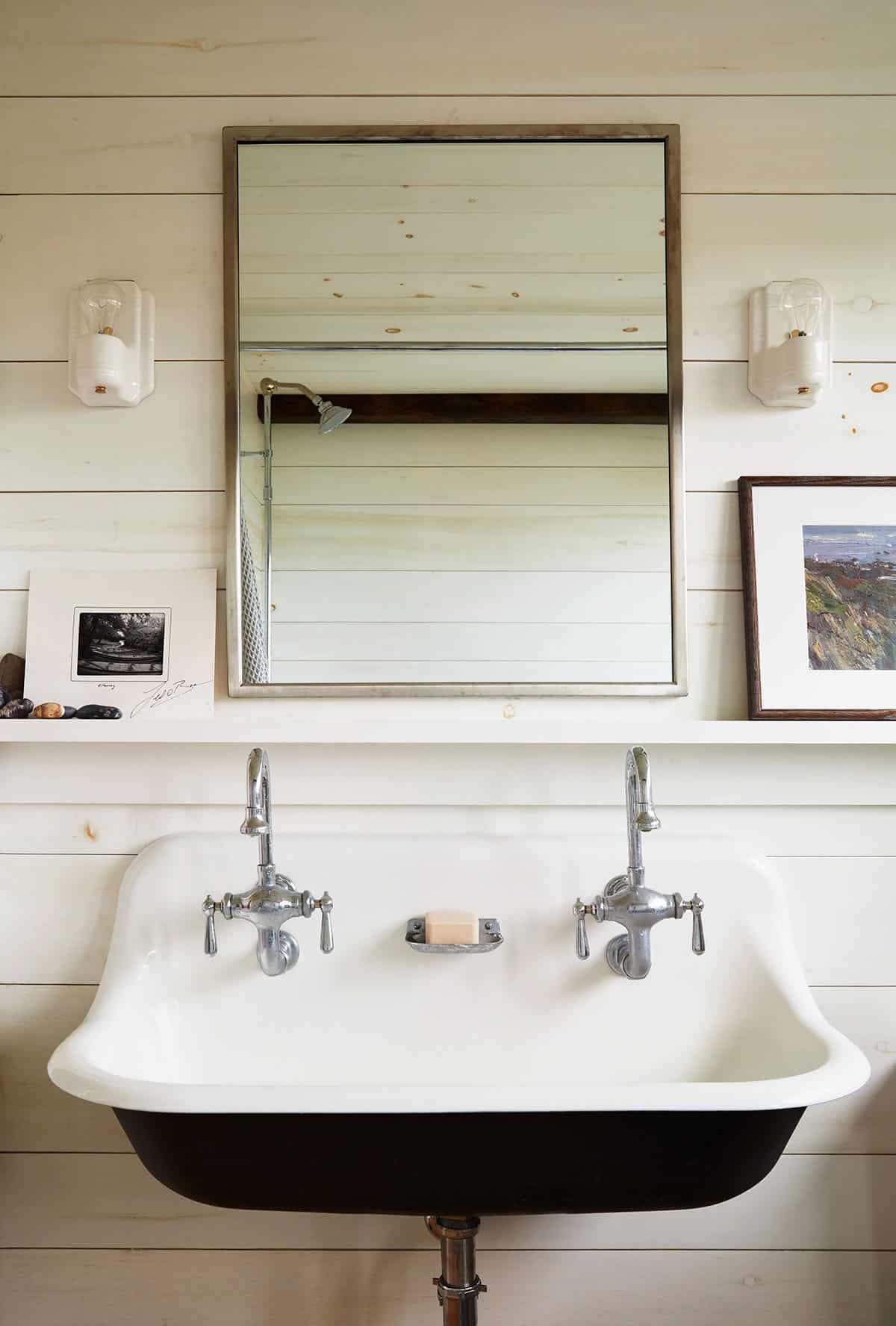 rustic bathroom sink
