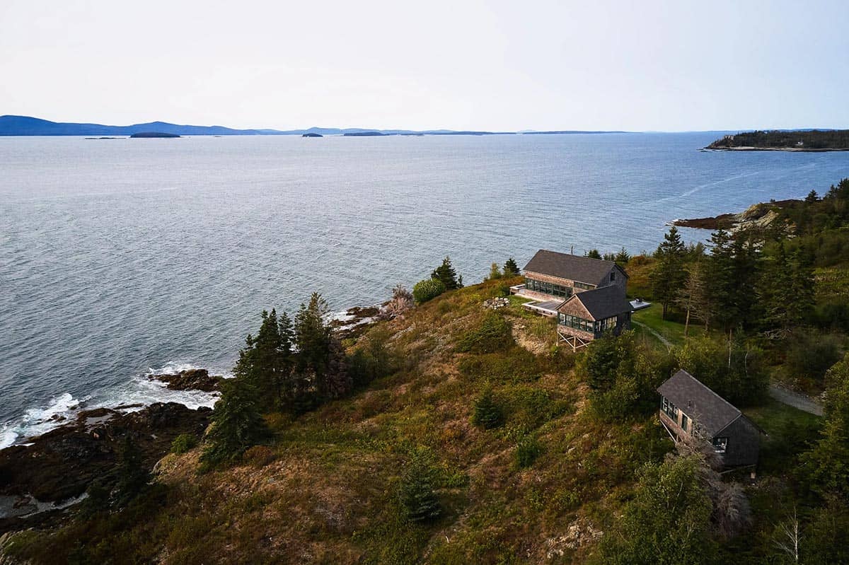 rustic cabin exterior