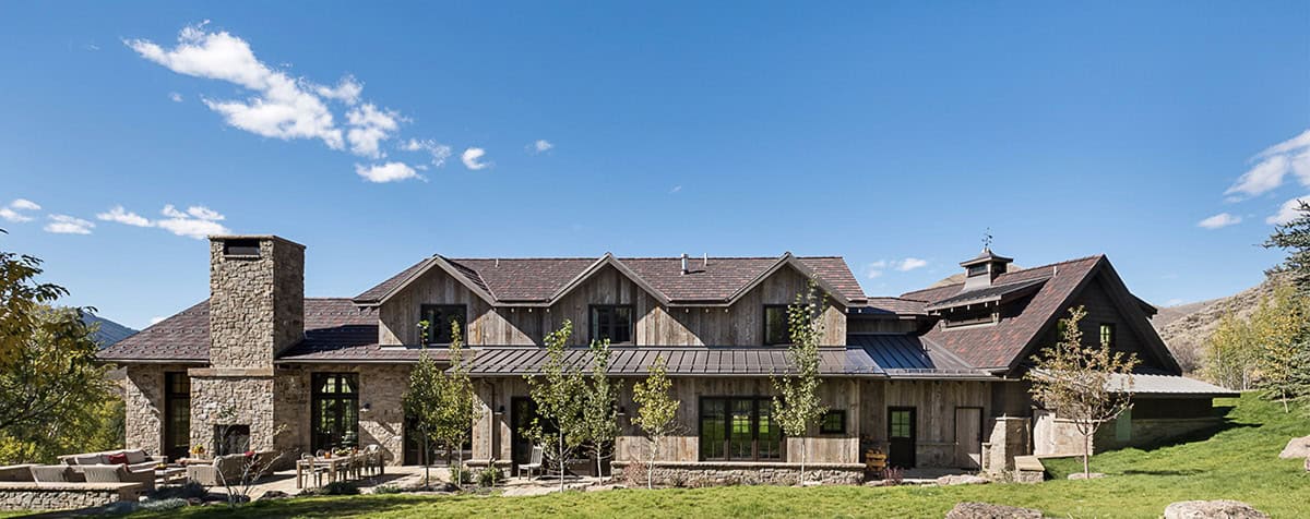modern rustic home exterior