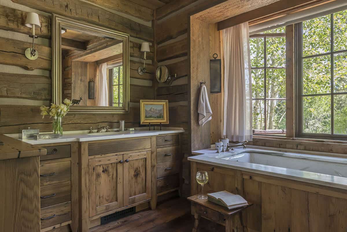  rustic bathroom
