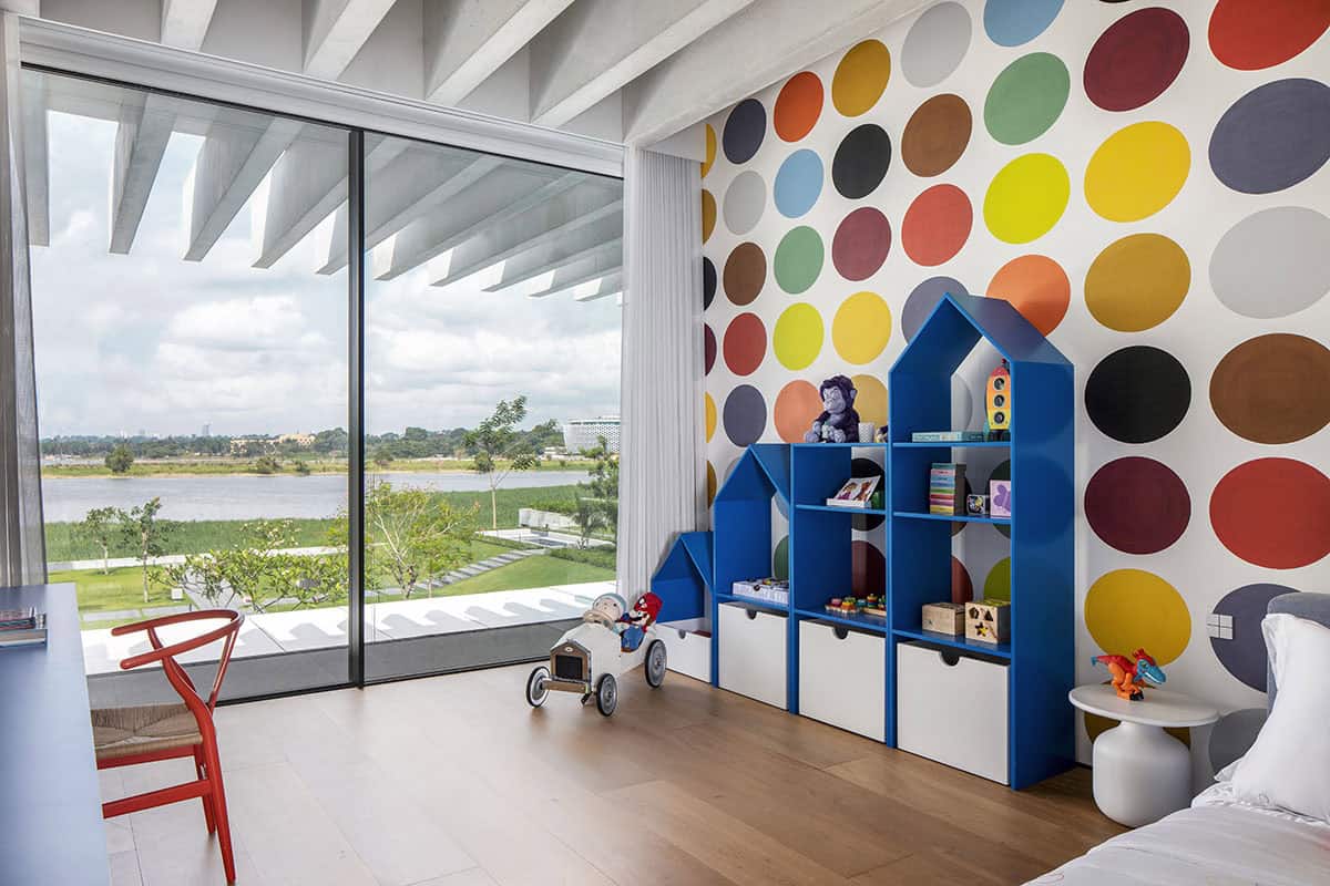 modern kids playroom