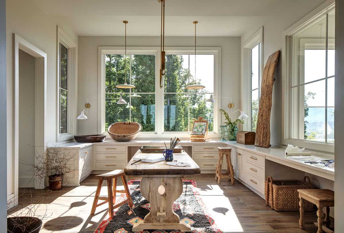 modern artist home studio