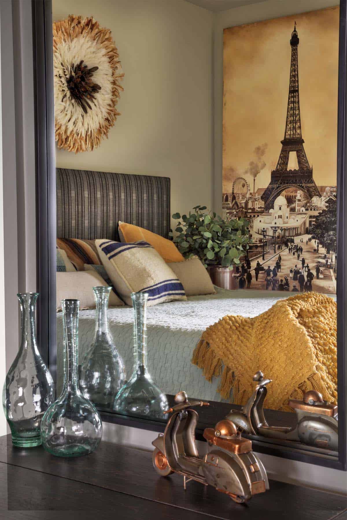 mountain farmhouse style bedroom