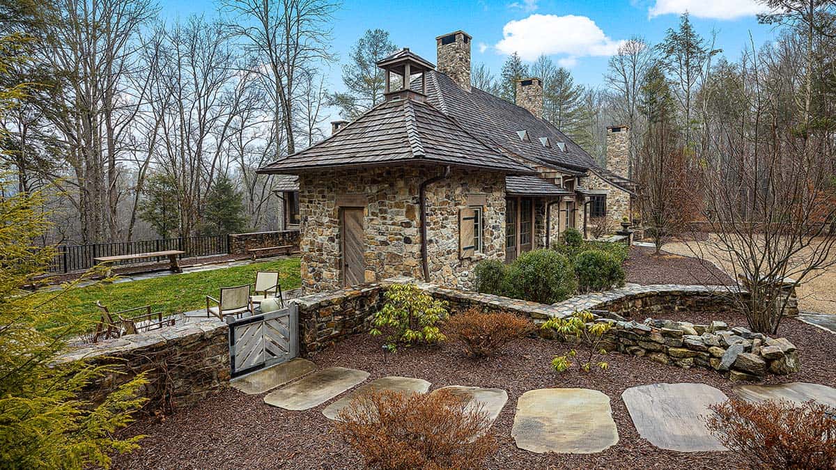 rustic house exterior